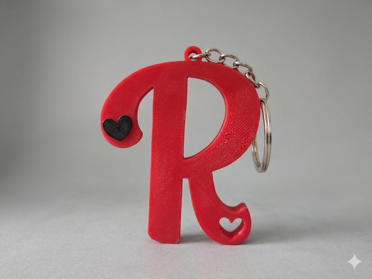 Letters keychain
