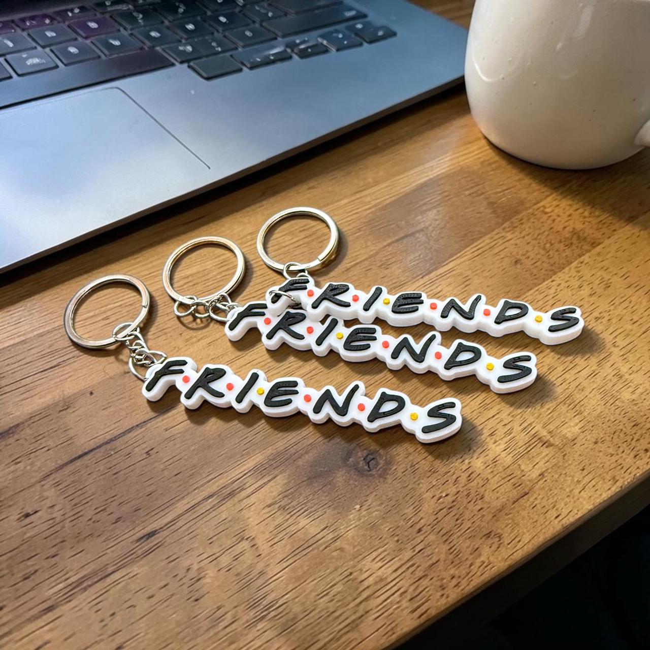Friends Logo Keychain