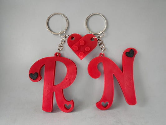 Letters keychain