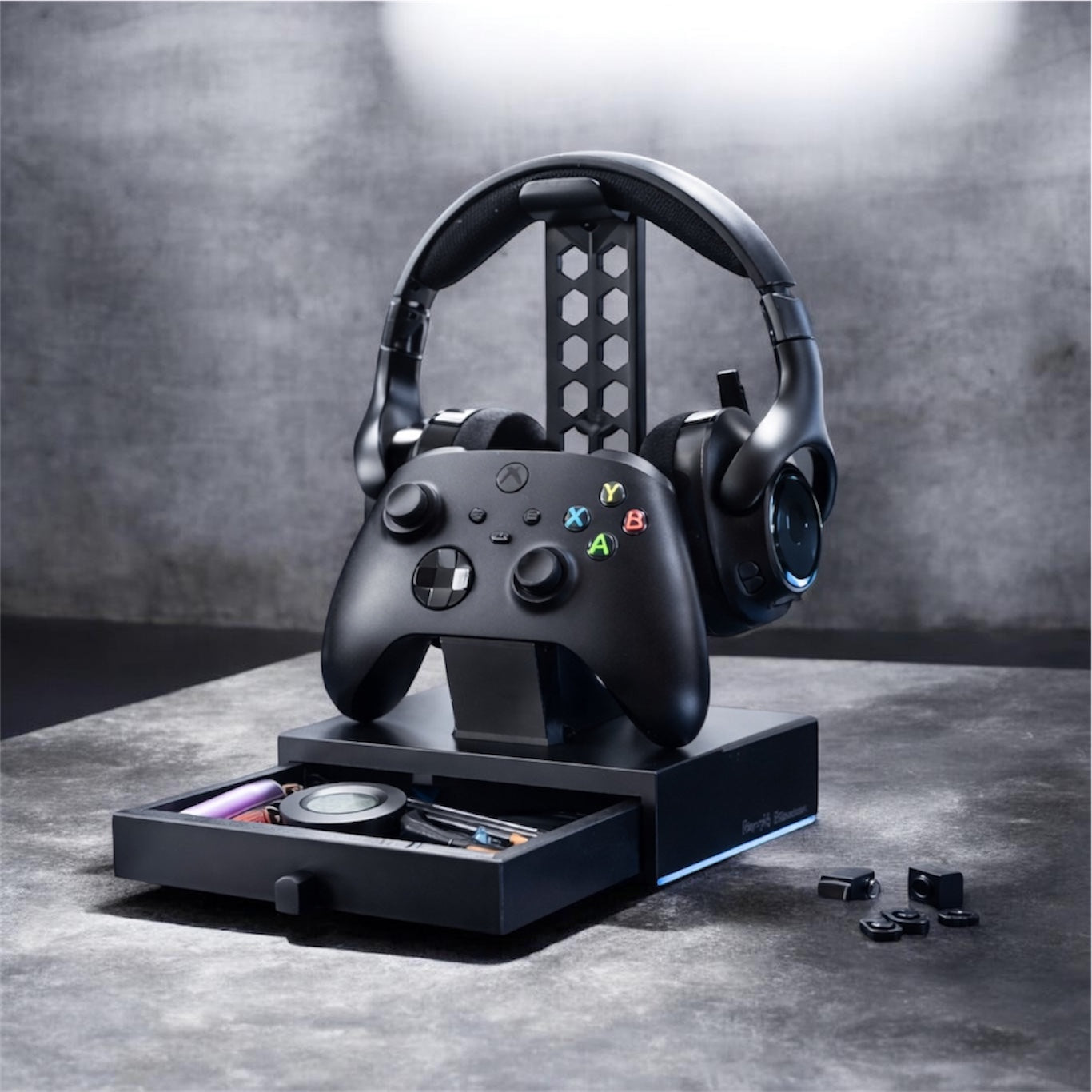 Headphone and controller stand