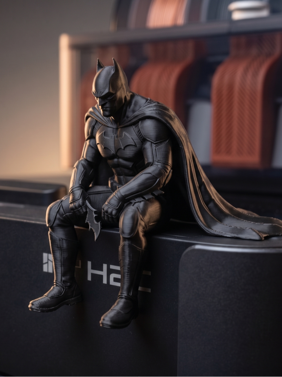 Sitting Batman