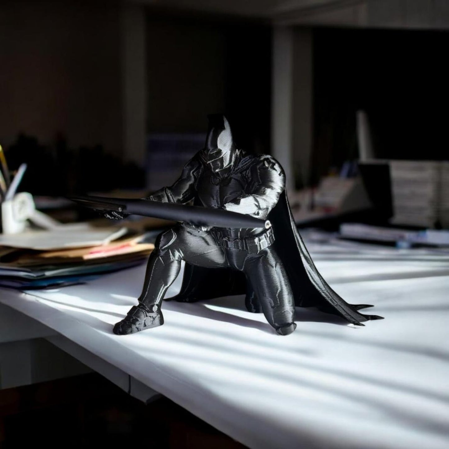 Batman action figure + pen holder