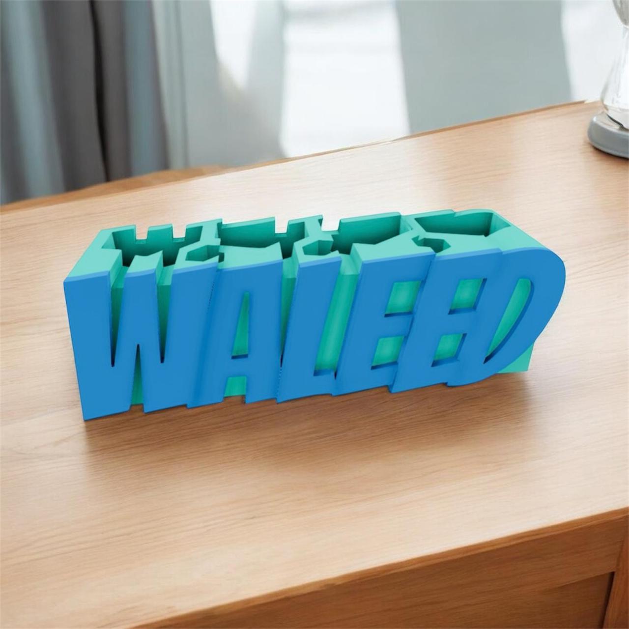 Name Pen Holder